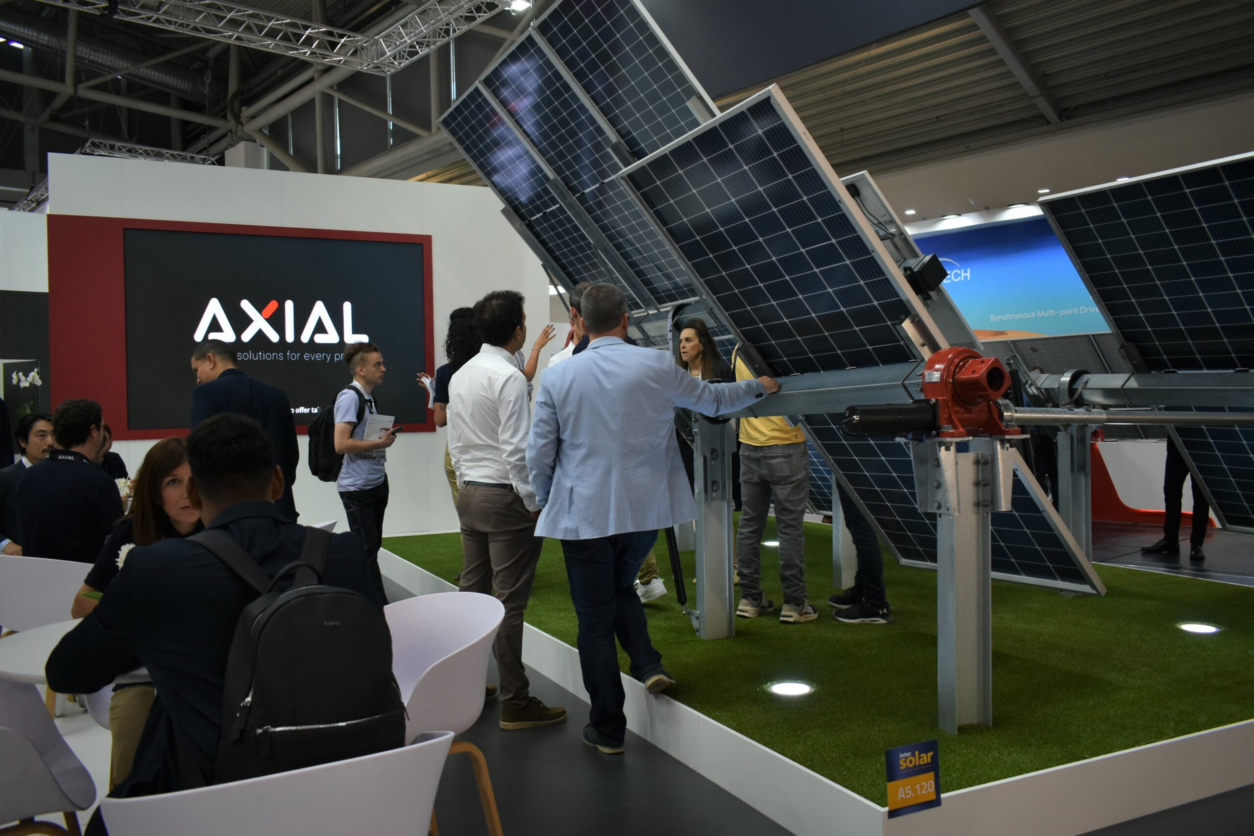 Prototipos AxialTracker Intersolar Europe