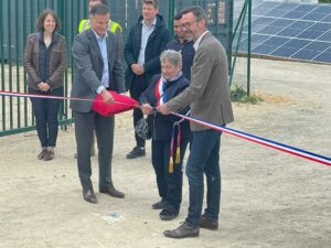 Inauguración plantas fotovoltaicas en Francia
